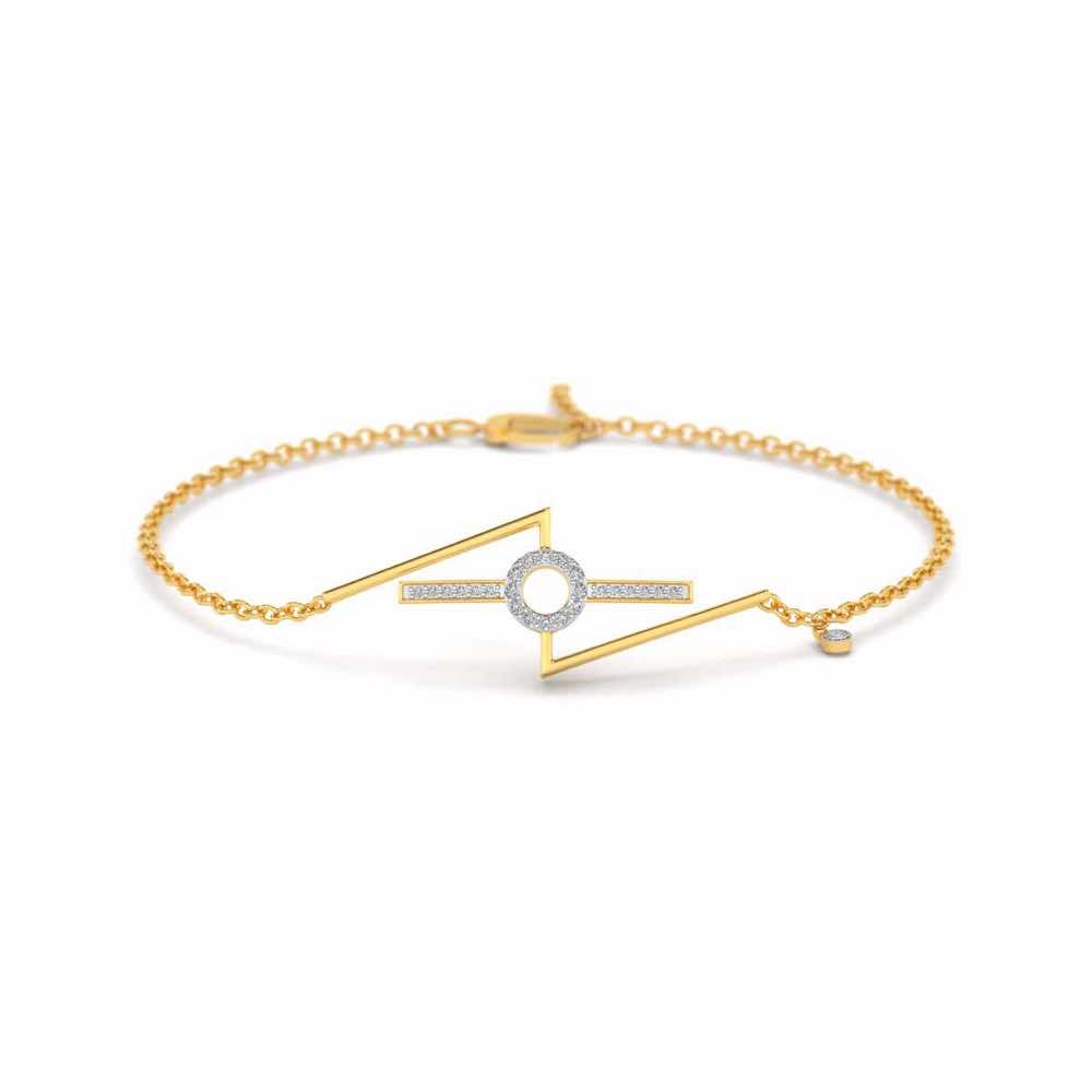 Ballistic Attraction Diamond Bracelet