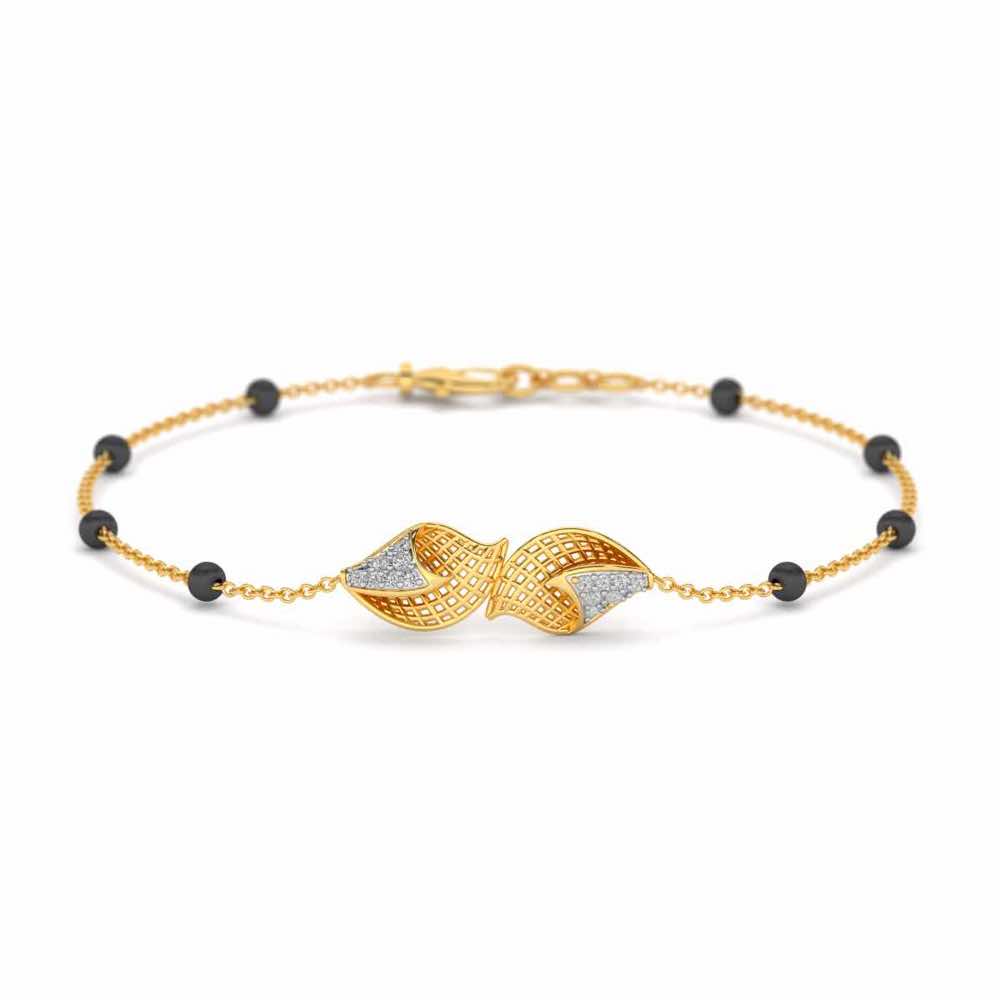 Mesh Sapling Diamond Bracelet