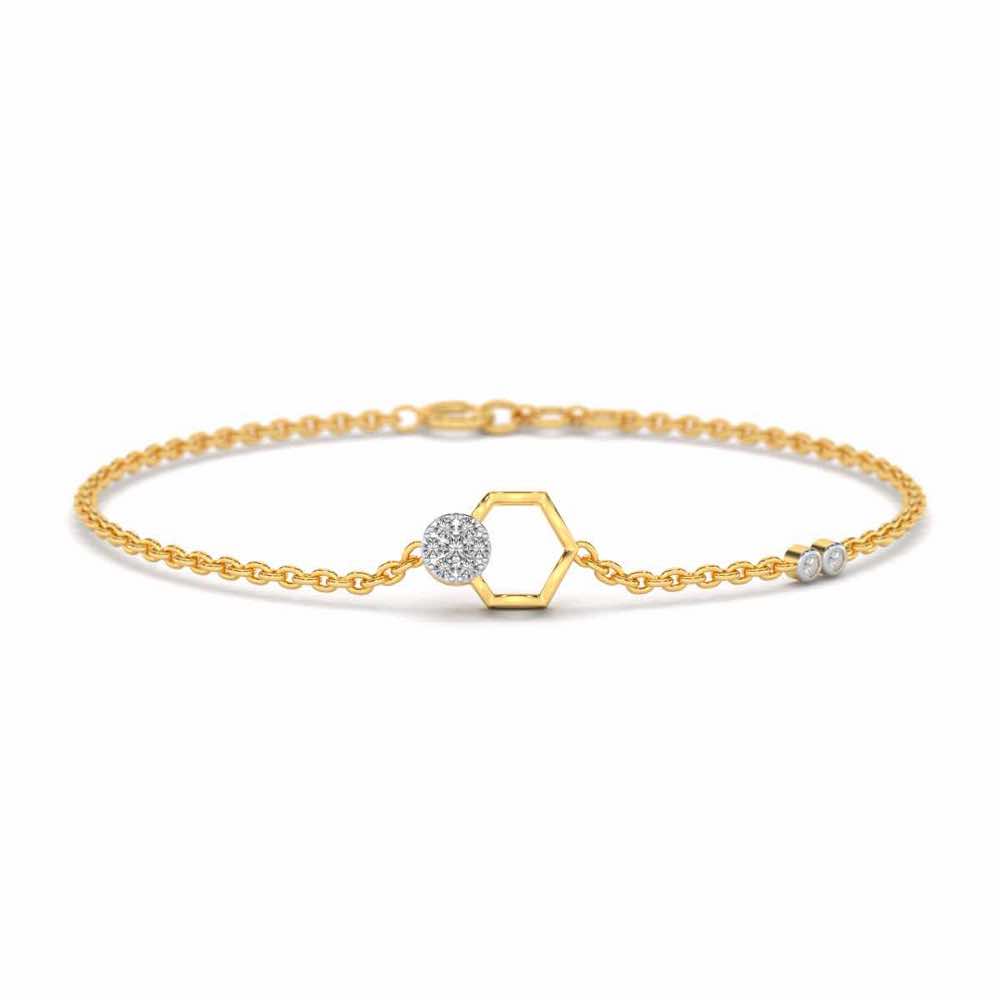 Tri Dot Diamond Bracelet
