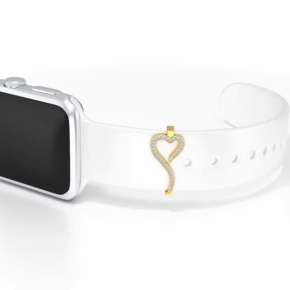 Vision Heart Diamond Watch Band