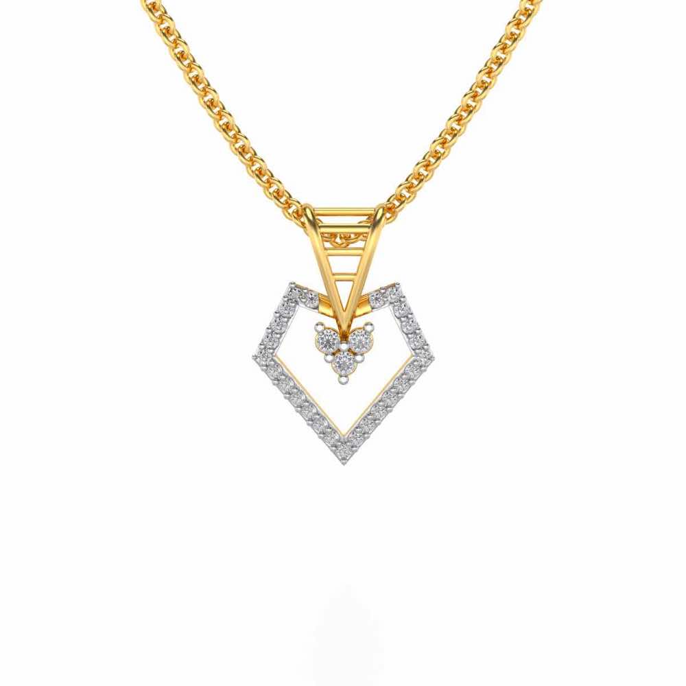 A Cute Sheen Diamond Pendant