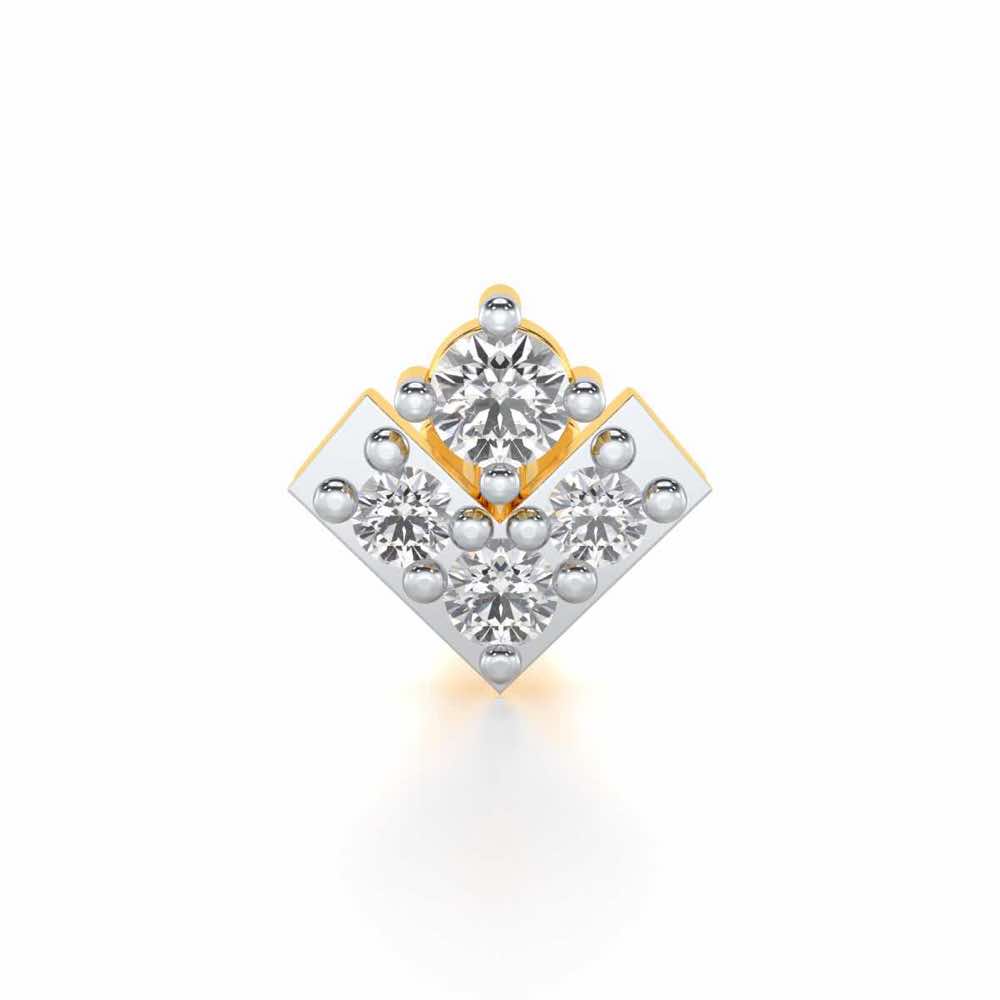 Fab Shimmer Diamond Nosepin