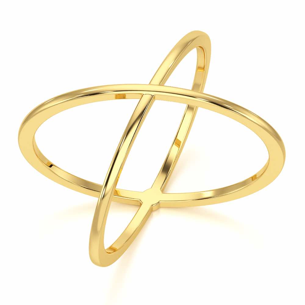 Lush Loops Women Gold Ring